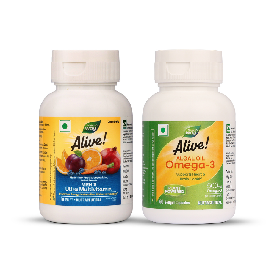 Men's Ultra Multivitamin + Omega-3 Combo