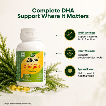 Nature's Way Alive Algal Oil Omega-3
