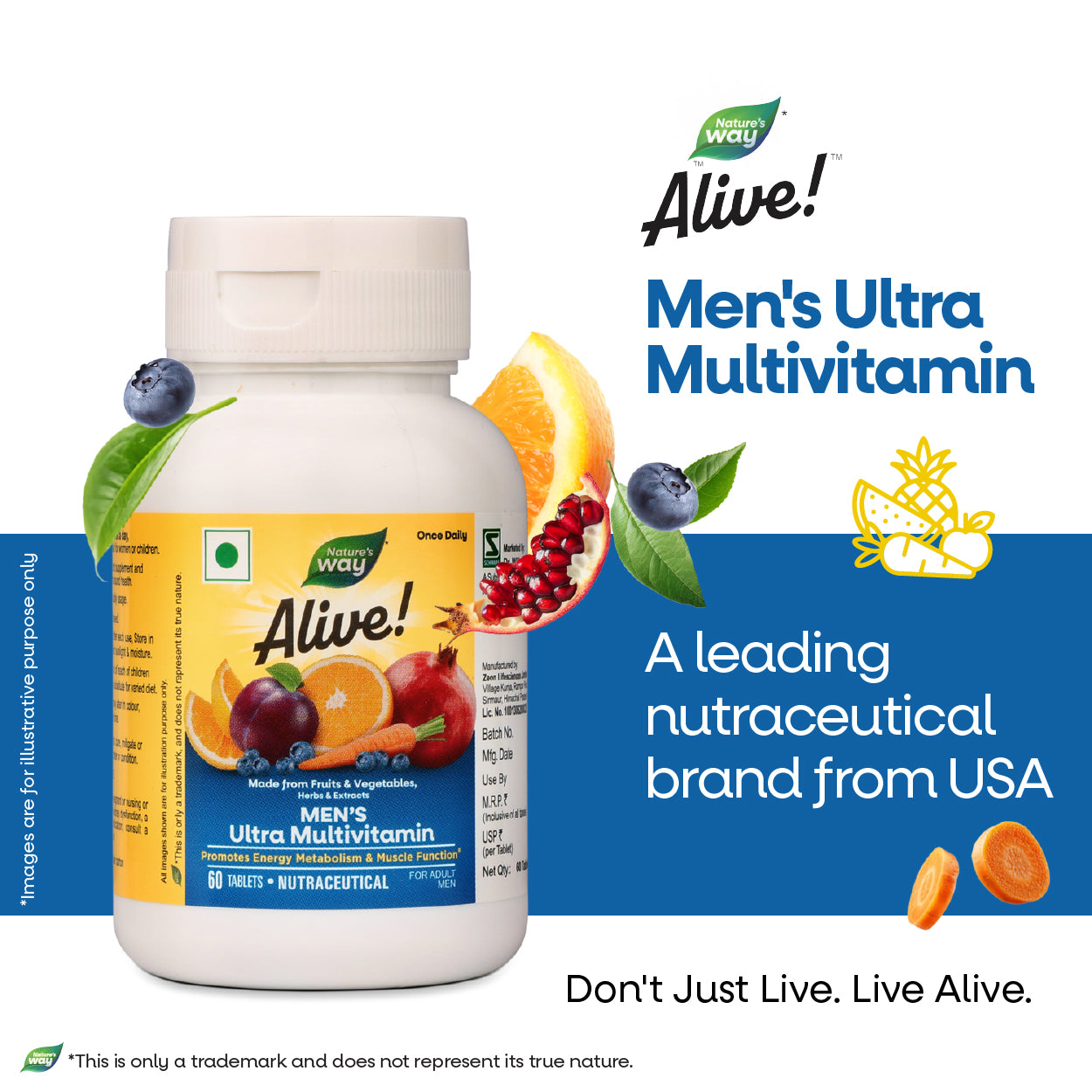 Nature's Way Alive Men’s Ultra MultiVitamin