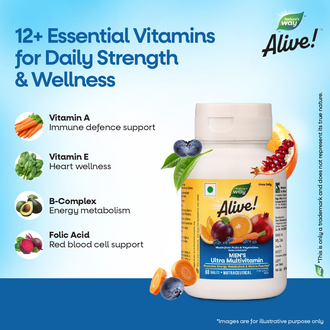 Nature's Way Alive Men’s Ultra MultiVitamin