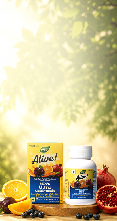 Nature's Way Alive Men's Multivitamin mobile promotional banner