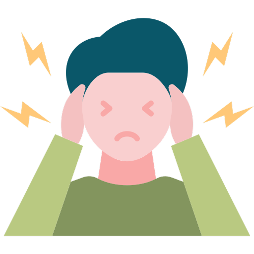 stress, anxiety icon