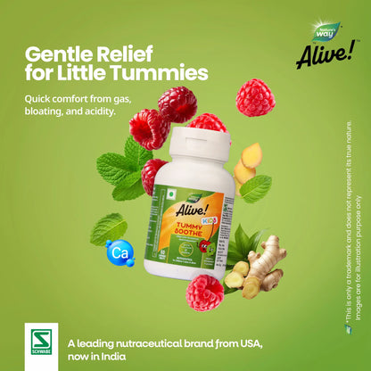 Nature's Way Alive Kids Tummy Soothe Chewable tablet