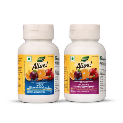 Alive Ultra Multivitamin Combo (Men + Women)