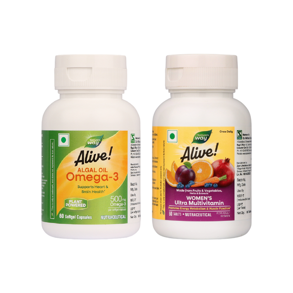 Women's Ultra Multivitamin & Omega-3 Combo Pack